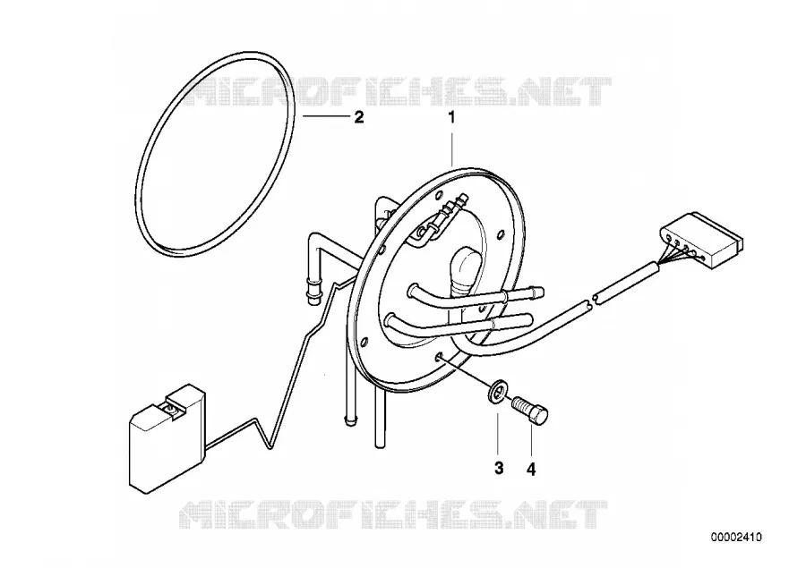 Jauge de carburant BMW Motorrad BMW Motorrad R 1100 1992 4V  259 (0411,0416)