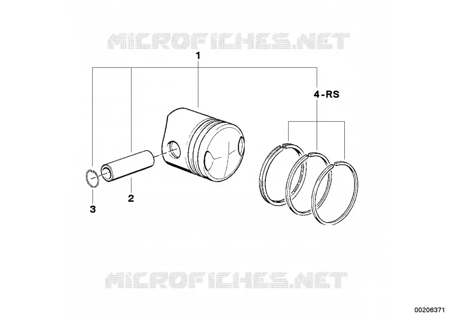 Piston et pieces detachees BMW Motorrad BMW Motorrad Classic R 60 1977 2V (76-85)  R60