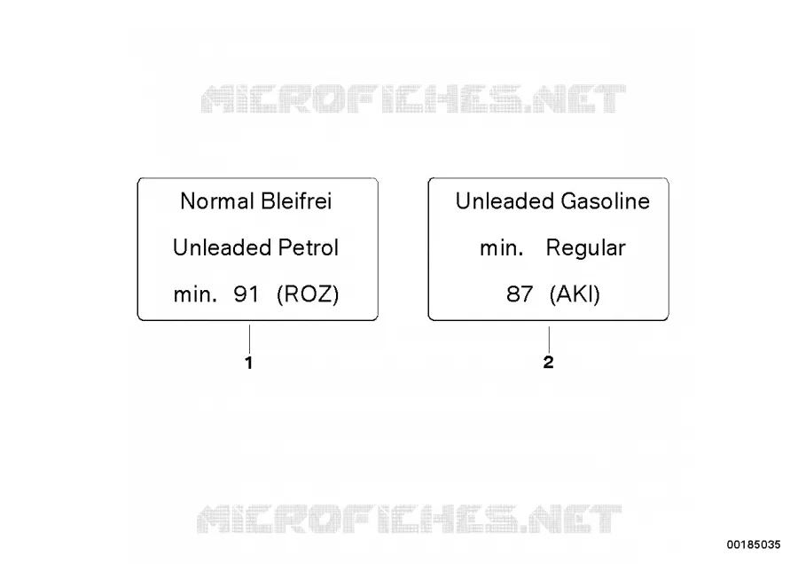 Plaque indicatrice du carburant BMW Motorrad BMW Motorrad F 800 2006 K7x  K72 (0219,0229)