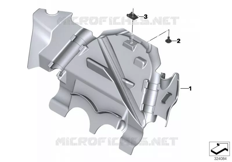 Abschottung BMW Motorrad BMW Motorrad F 650 2006 K7x  K72 (0218,0228)