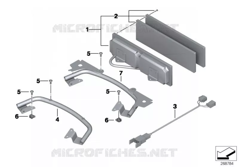 Avertisseur dinjonction darrêt BMW Motorrad BMW Motorrad R 900 2005 K2x  K26 (0367,0387)