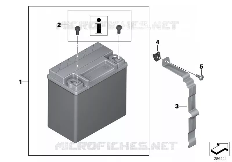 Batterie AGM BMW Motorrad BMW Motorrad C 650 2014   K19 (0C05, 0C15)