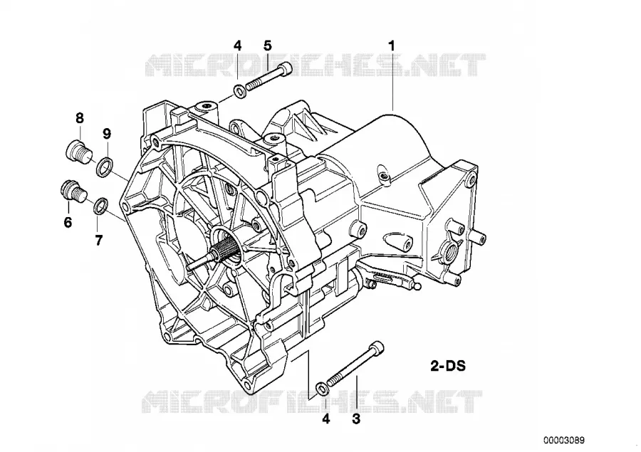 Boîte 5 vitesses BMW Motorrad BMW Motorrad R 1100 1993 4V  259 (0404,0409)