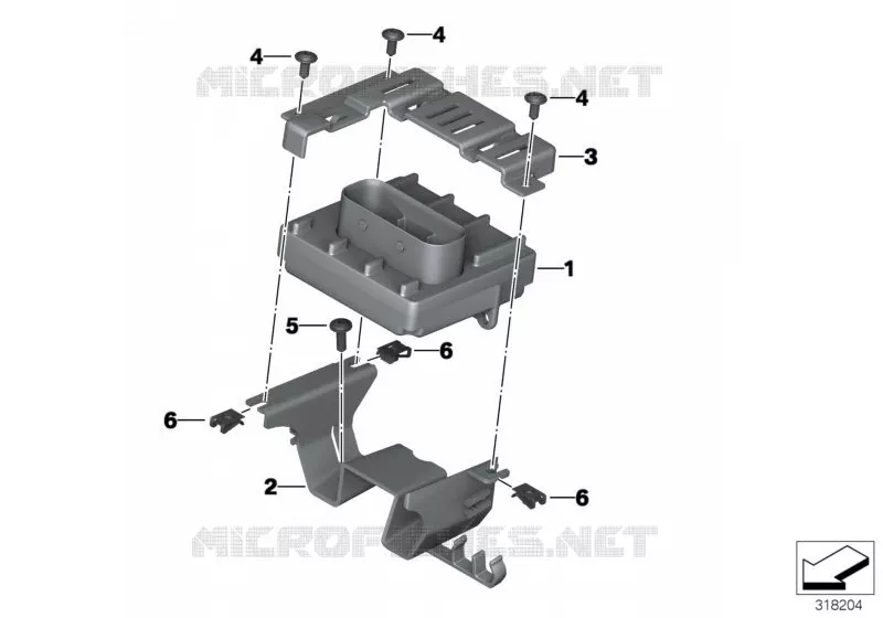 Boîtier électronique BMS-C / E BMW Motorrad BMW Motorrad F 650 2003   R13 (0176,0186)