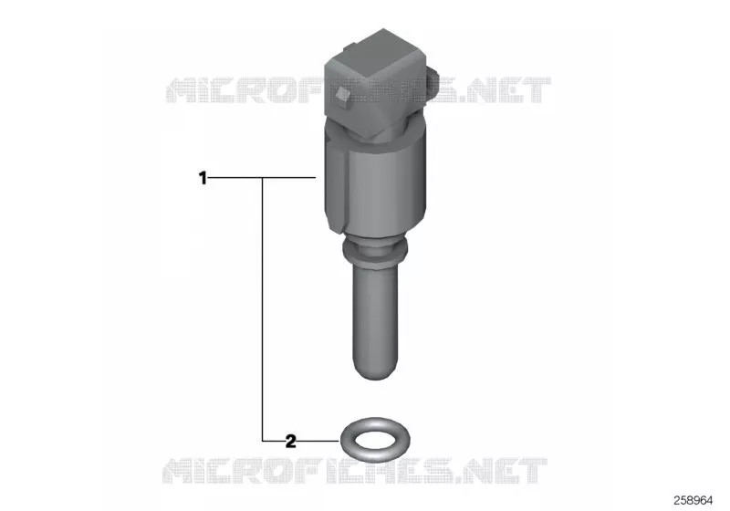 Capteur pour boîtier électronique BMW Motorrad BMW Motorrad C 650 2014   K19 (0C05, 0C15)