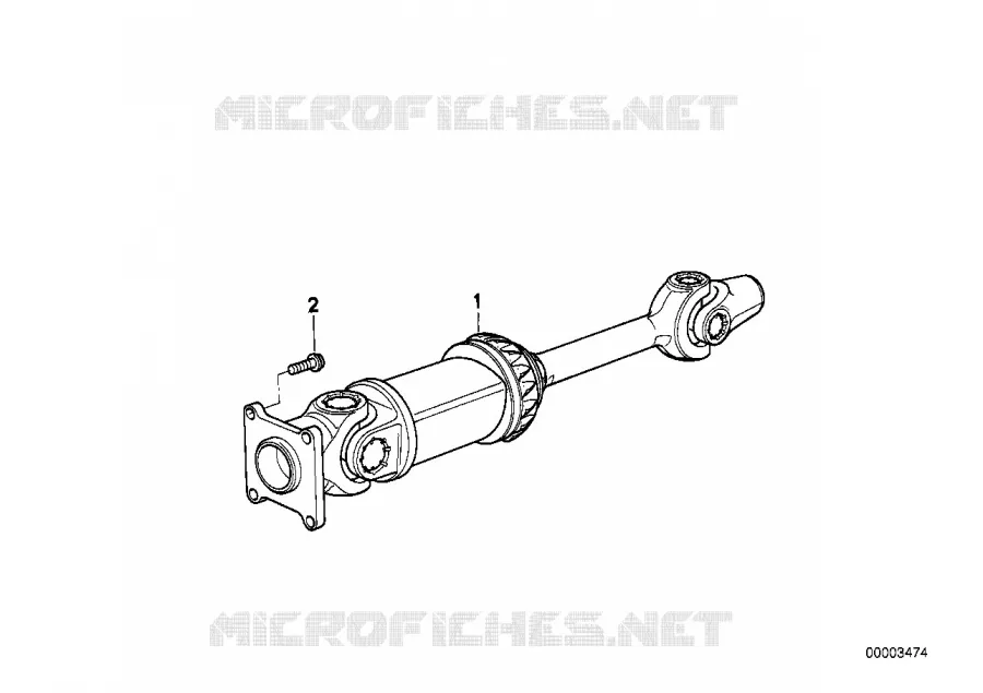 Cardan BMW Motorrad BMW Motorrad Classic R 80 1991 2V (91-95)  R80