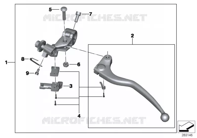 Commande de débrayage BMW Motorrad BMW Motorrad S 1000 2011   K42 (0D01, 0D11)