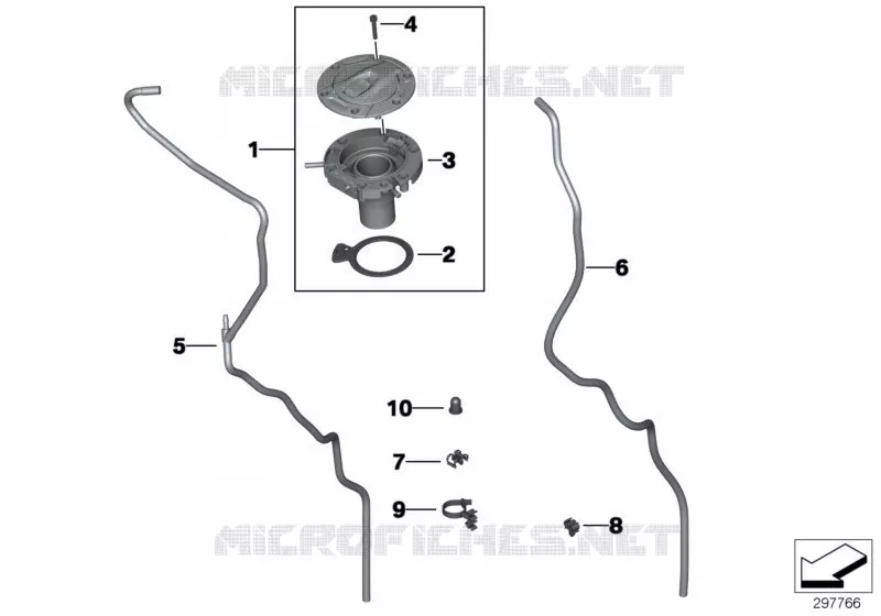 Dégazage, surveillance des émissions BMW Motorrad BMW Motorrad R 1250 2017 K5x  K50 (0J91, 0J93)