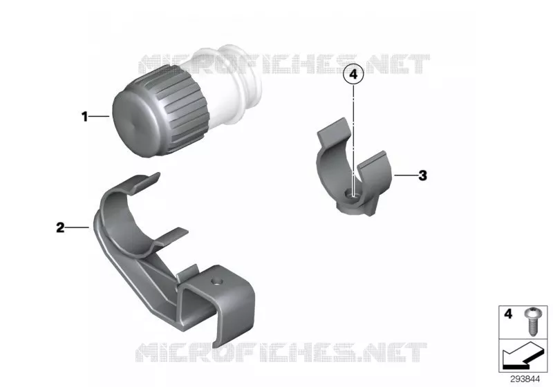 Obturateur connecteur de diagnostic BMW Motorrad BMW Motorrad HP2 2004 K2x  K25 (0369,0389)