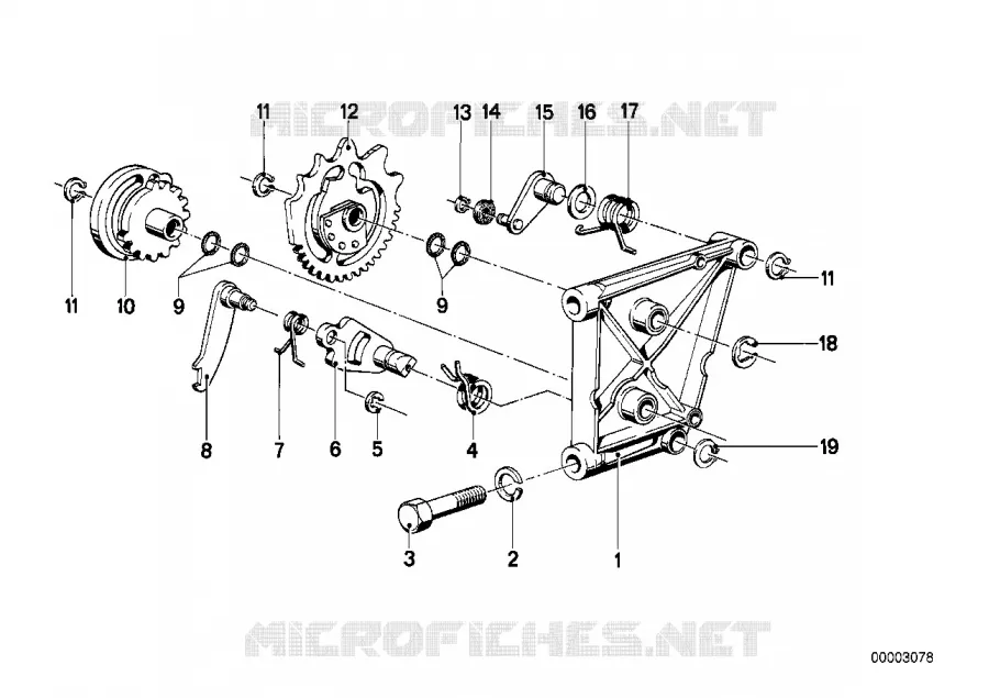 Pcs de cde de vts int./came de commande BMW Motorrad BMW Motorrad Classic R 50 1969 Boxer (69-76)  R50