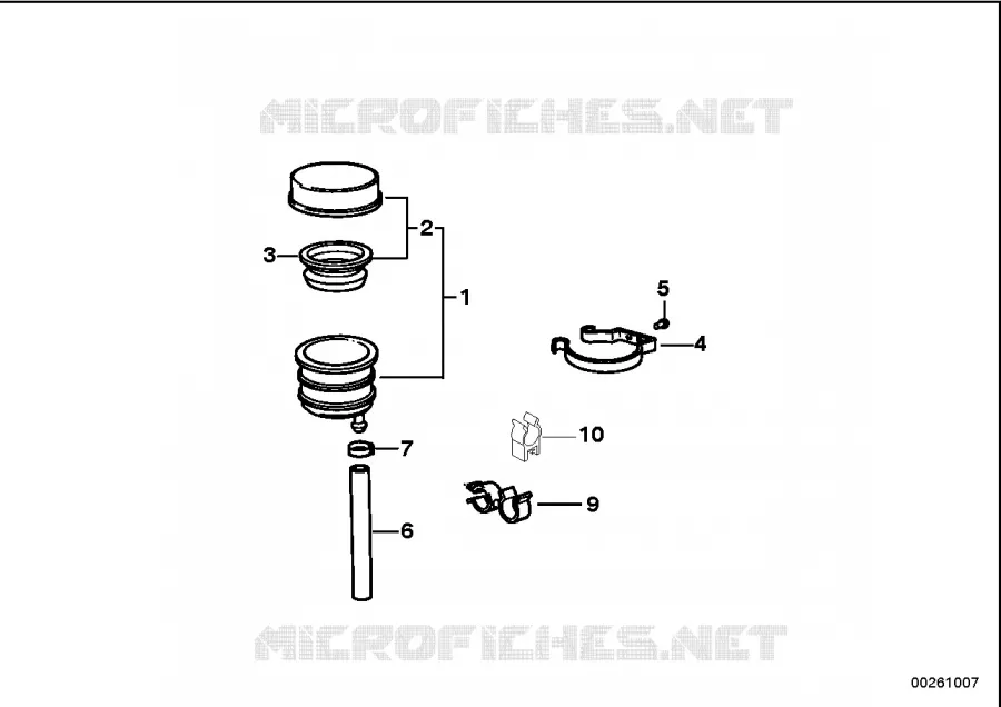 Réservoir AR BMW Motorrad BMW Motorrad R 850 1996 4V  259 (0403)