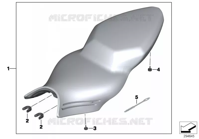 Selle BMW Motorrad BMW Motorrad K 1300 2007 K4x 4 cyl.  K40 (0508,0509)