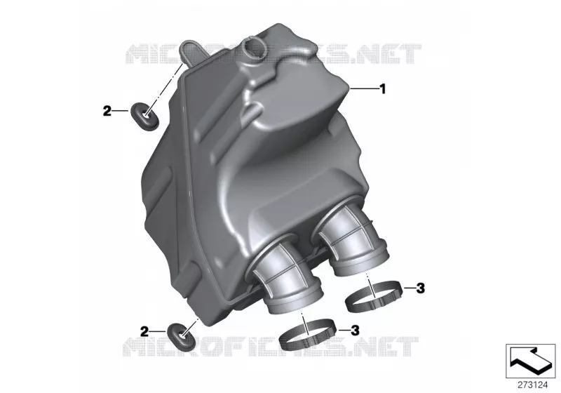 Silencieux dadmission BMW Motorrad BMW Motorrad C 650 2011   K19 (0133, 0134)