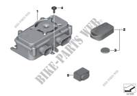 Boîtier électr. RDC   DWA/RDC pour BMW Motorrad R nineT à partir de 2013