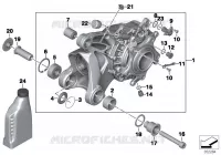 Couple coniq. Integral ABS Génération 2 Essieu ar, entraînem./guidage roue ar R 1200 bmw-moto 2003 K2x 62577