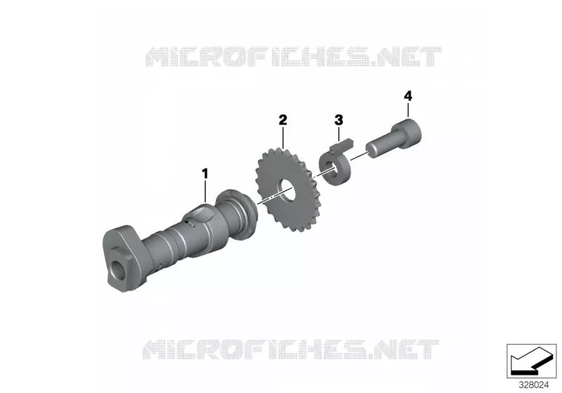Arbre à cames BMW Motorrad BMW Motorrad R 1200 2005 K2x  K27 (0378,0398)