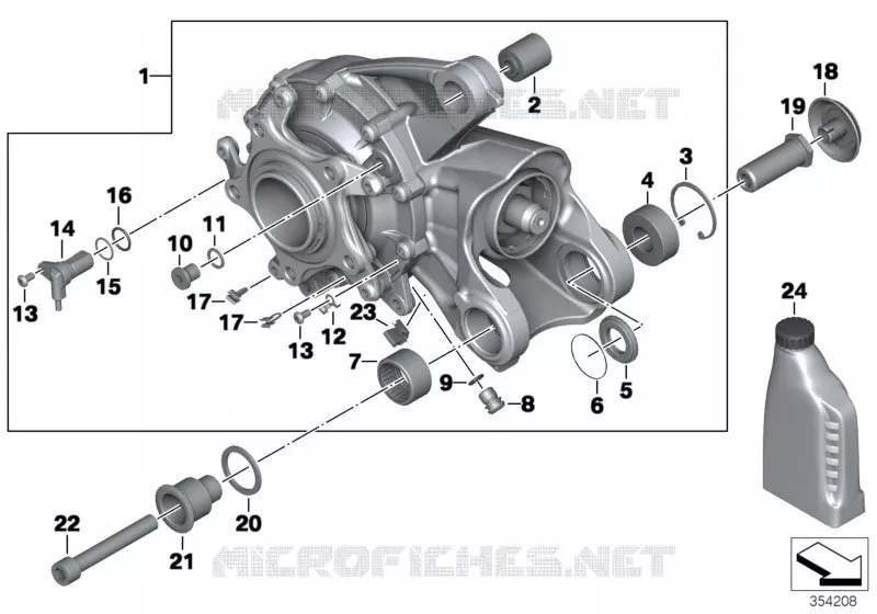 Couple coniq. Integral ABS Génération 2 BMW Motorrad BMW Motorrad K 1300 2007 K4x 4 cyl.  K40 (0508,0509)