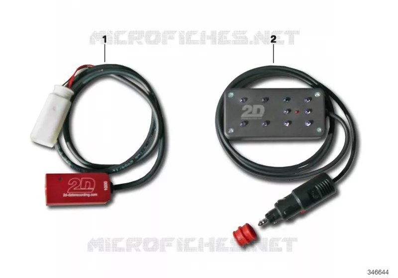 Emetteur, récepteur infrarouge HP BMW Motorrad BMW Motorrad S 1000 2010   K46 (0524,0534)