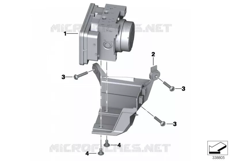 Modulateur de pression ABS BMW Motorrad BMW Motorrad K 1600 2015 6 cyl.  K48 (0F01, 0F11)