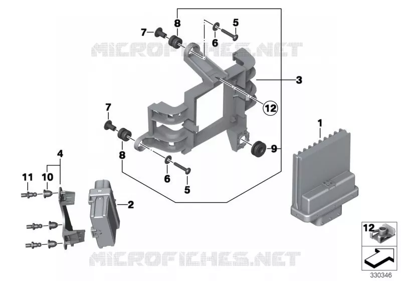 Module de base BMW Motorrad BMW Motorrad K 1600 2010 6 cyl.  K48 (0601,0611)