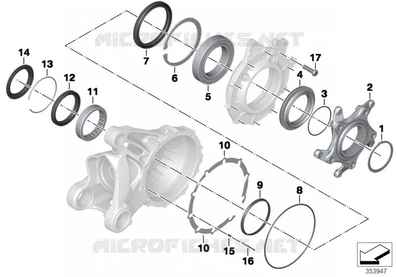 Jeu De Roulements De Roue Avant Pour BMW K 1200 R, R 1100, R 1150, R 850 – Haute Qualité, étanche, Made In Germany