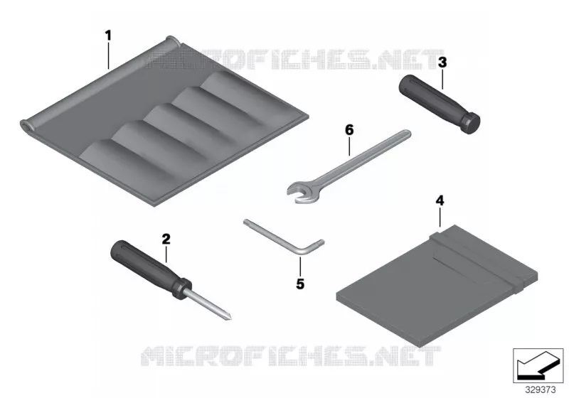 Trousse à outils BMW Motorrad BMW Motorrad R nineT 2013   K21 (0A06, 0A16)