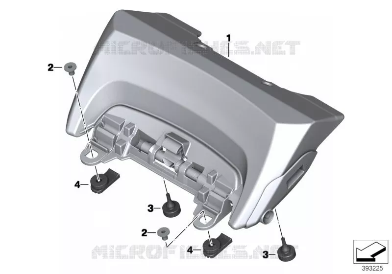 adaptateur de banquette BMW Motorrad BMW Motorrad R 1250 2017 K5x  K52 (0J61, 0J63)