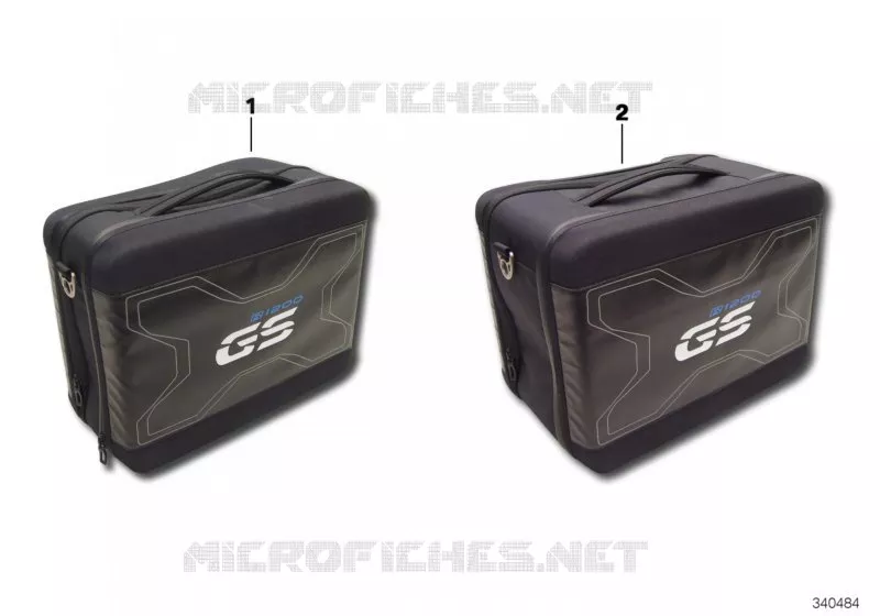 sac intérieur valide Vario/Topcase BMW Motorrad BMW Motorrad F 750 2016   K80 (0B08, 0B18)