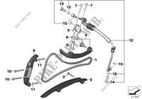 Chaine de distr./rail tendeur/glissiere pour BMW Motorrad C 650 Sport 16 à partir de 2014