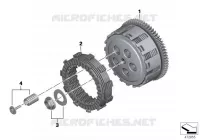 Embrayage   pièces singul. pour BMW Motorrad G 310 R à partir de 2016