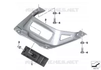 éclairage du sol pour BMW Motorrad K 1600 GTL Exclusive à partir de 2013