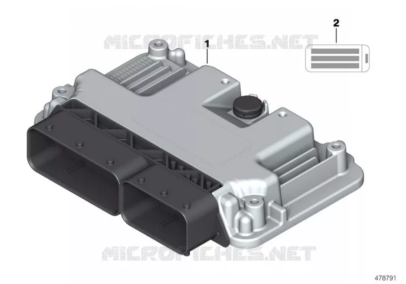 Boîtier de commande BMW Motorrad BMW Motorrad S 1000 2015   K46 (0D50, 0D60)