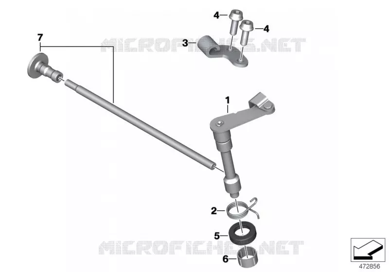 Commande dembrayage BMW Motorrad BMW Motorrad G 310 2016   K02 (0G02, 0G12)