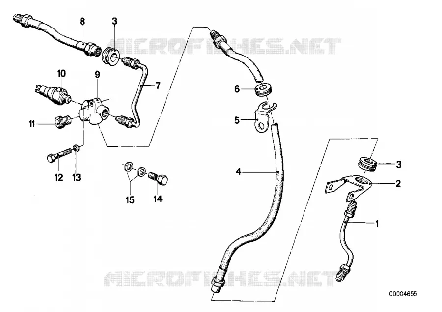 Frein de roue av-conduite de frein BMW Motorrad BMW Motorrad Classic R 65 1980 Boxer (78-85)  R65