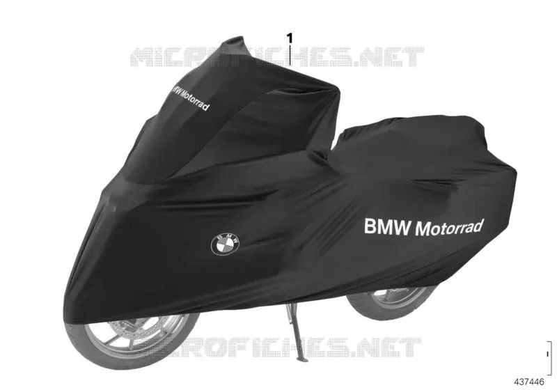 Housse Moto VODHXA Pour BMW M 1000 XR Sport 2024 - Protection étanche Extérieure Anti-poussière Bâche Moto BMW M 1000 XR