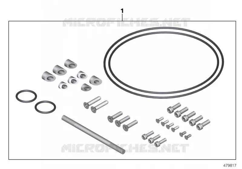 Jeu de pièces de rech.Machined pièces BMW Motorrad BMW Motorrad R nineT 2015   K22 (0J11, 0J13)