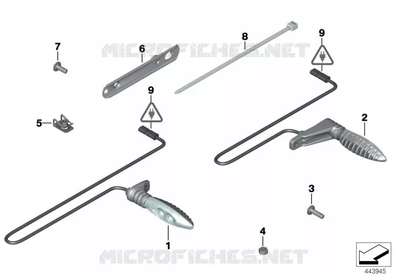 LED de clignotant BMW Motorrad BMW Motorrad F 800 2015 K7x  K71 (0B53, 0B63)