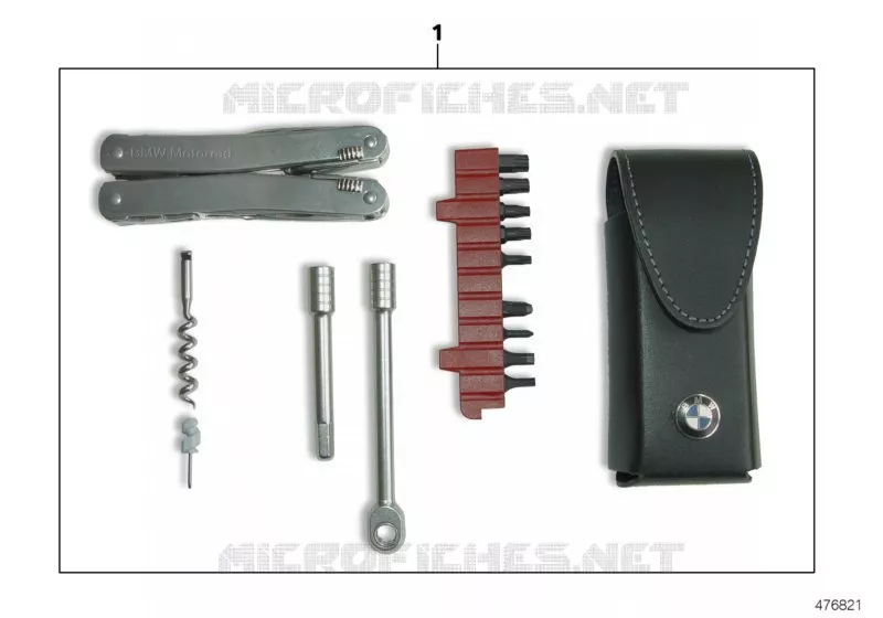 Outil multifonction BMW Motorrad BMW Motorrad R nineT 2015 16  K21 (0J01, 0J03)