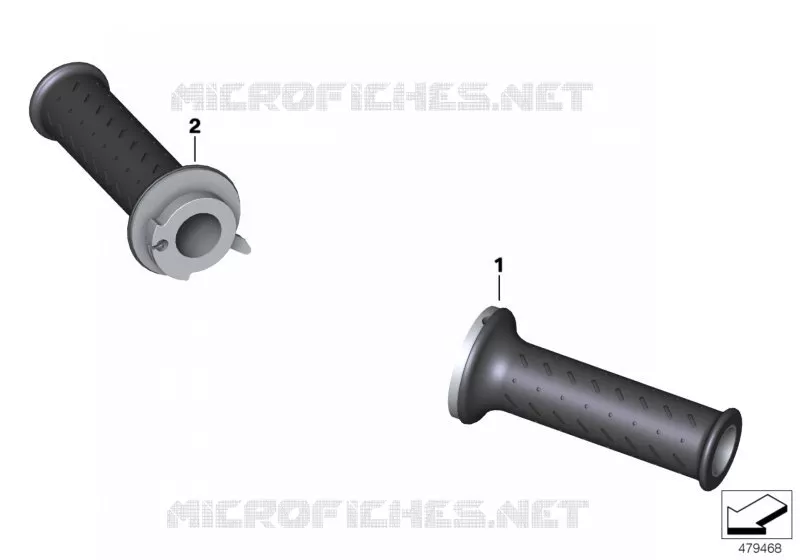 Poignées de guidon BMW Motorrad BMW Motorrad G 310 2016   K03 (0G01, 0G11)