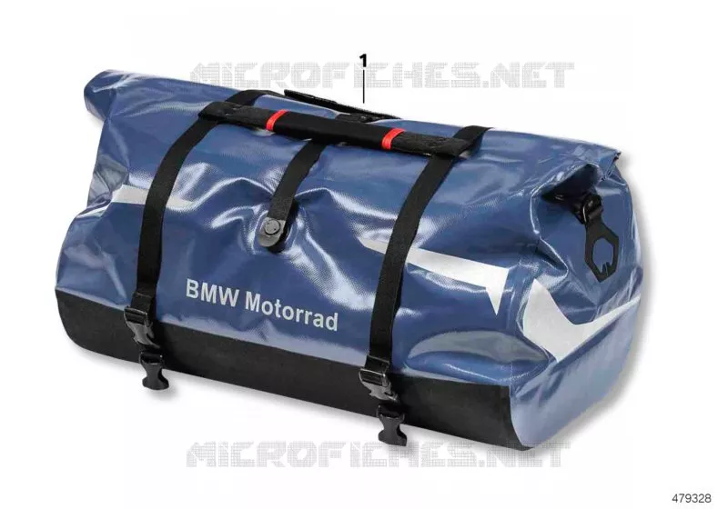 Sac polochon 3 BMW Motorrad BMW Motorrad R 1200 2013 K5x  K52 (0A03, 0A13)