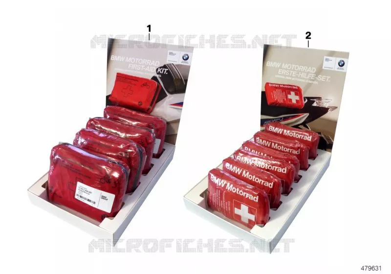 Trousse de secours BMW Motorrad BMW Motorrad R 1200 2008 K2x  K25 (0450,0460)