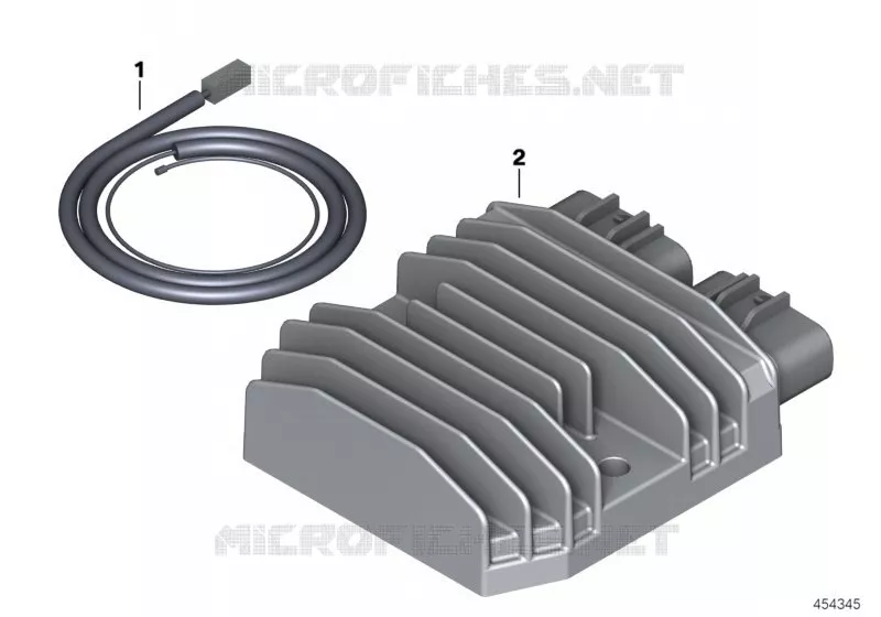 gaine réparation remplac. régulateur BMW Motorrad BMW Motorrad S 1000 2013   K47 (0D02, 0D12)