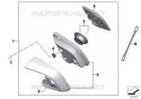 Rétroviseur Equipement carrosserie R 1200 bmw-moto 2003 K2x 87673