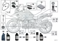 Service huile moteur / inspection Service et réparations R 1200 bmw-moto 2015 K5x 87554