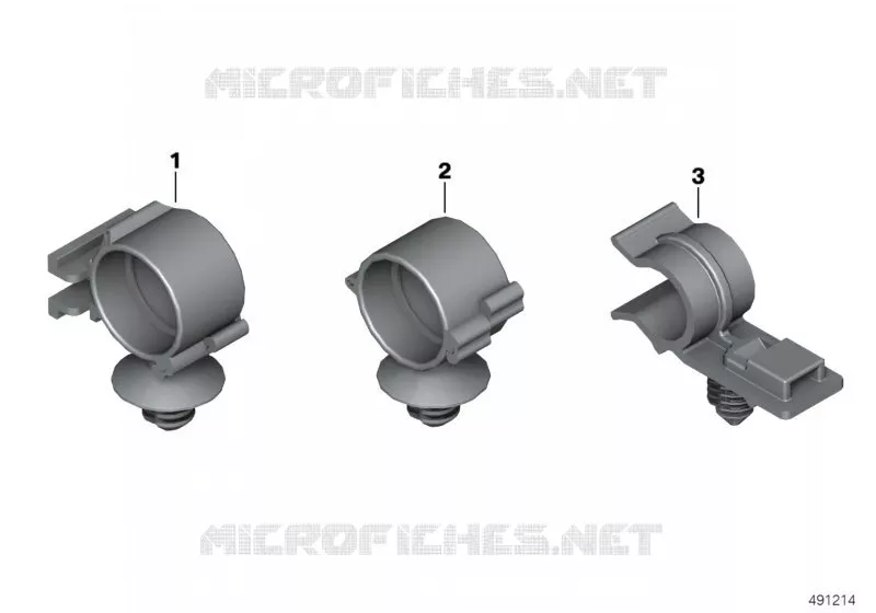 Attache-câble BMW Motorrad BMW Motorrad F 800 2005 K7x  K73 (0217,0227)