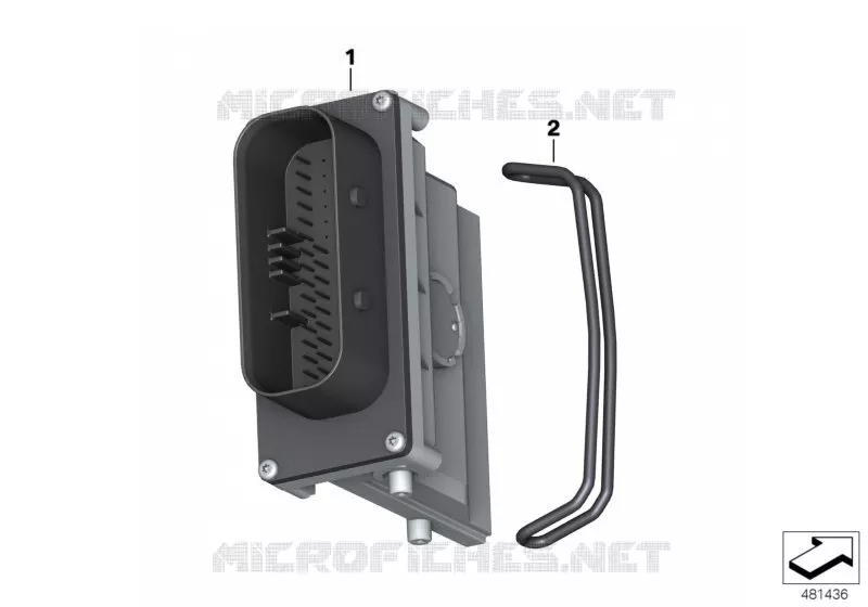 Boîtier électronique ESA BMW Motorrad BMW Motorrad S 1000 2014   K49 (0D03, 0D13)