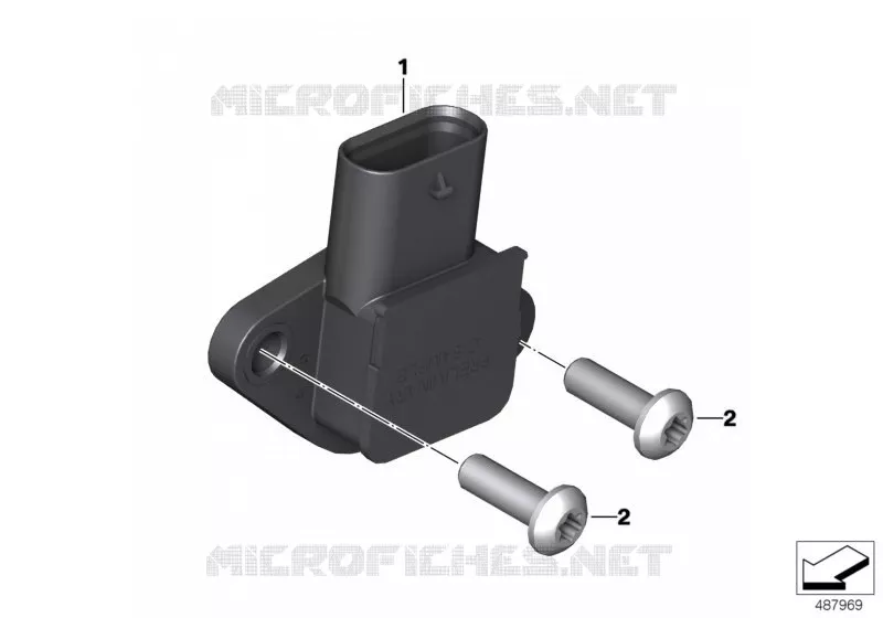 Capteur de transmission BMW Motorrad BMW Motorrad F 750 2016   K80 (0B08, 0B18)