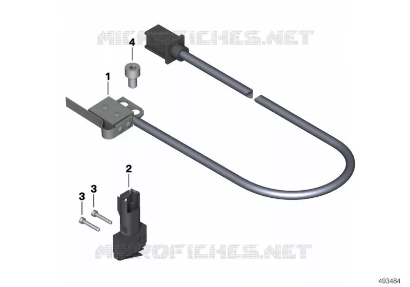 Contacteur de feux de stop frein à pied BMW Motorrad BMW Motorrad F 700 2011 K7x  K70 (0B01, 0B11)