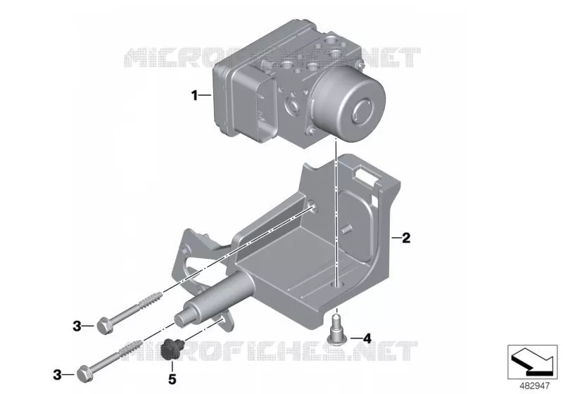 Modulateur de pression ABS BMW Motorrad BMW Motorrad F 850 2016   K81 (0B09, 0B19)