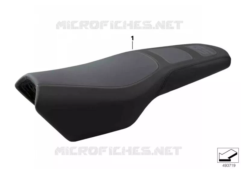 Selle Rallye BMW Motorrad BMW Motorrad F 750 2016   K80 (0B08, 0B18)
